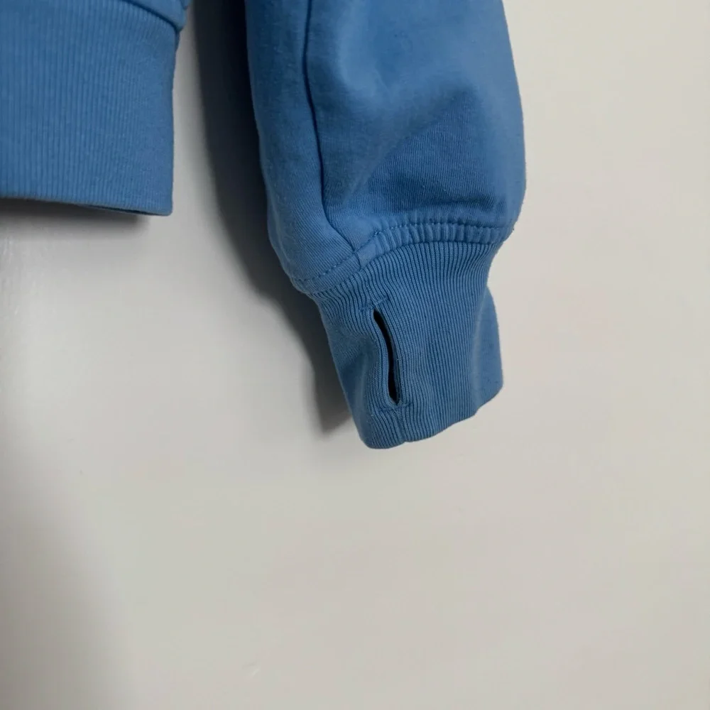 GAP Kids Sky Blue half zip Hoodie